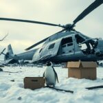 Helikopter Jatuh Gara-gara Penguin dalam Kardus, Kok Bisa?