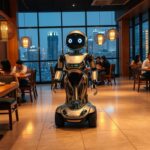 Robot Pelayan Muncul di Restoran Jakarta
