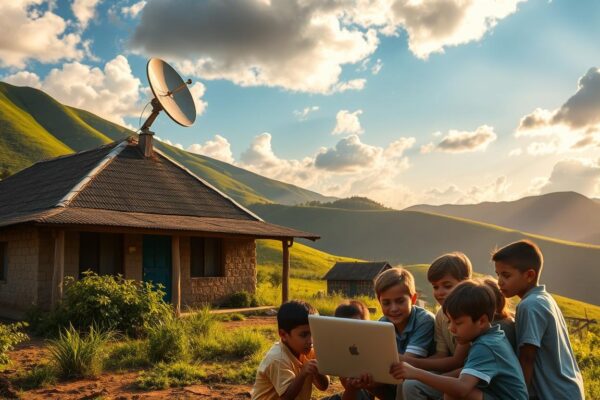 Sekolah di Daerah 3T Gunakan Internet Satelit Gratis